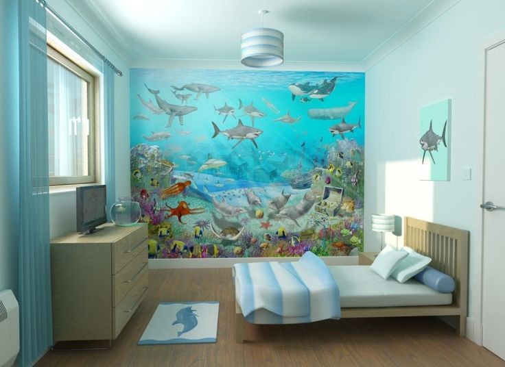 ocean themed bedroom for girls