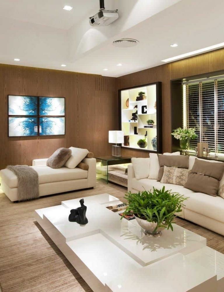 The Contemporary Fusion Decor Of Living Room Interior