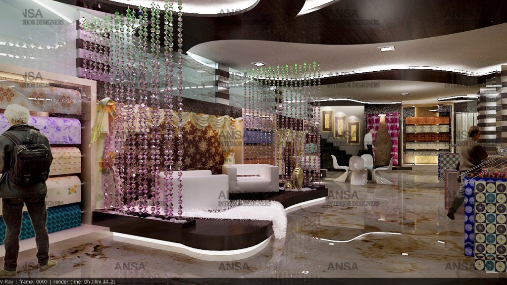 showroom design by ansa interiors