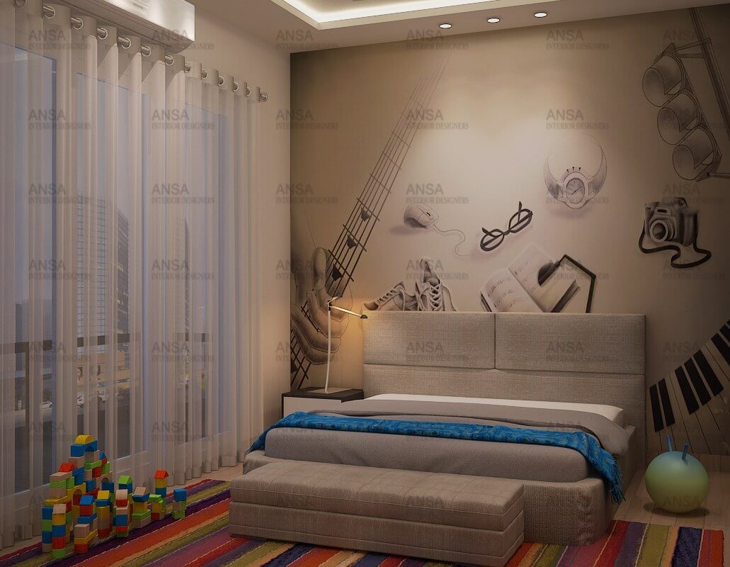 bedroom interiors in gurugram