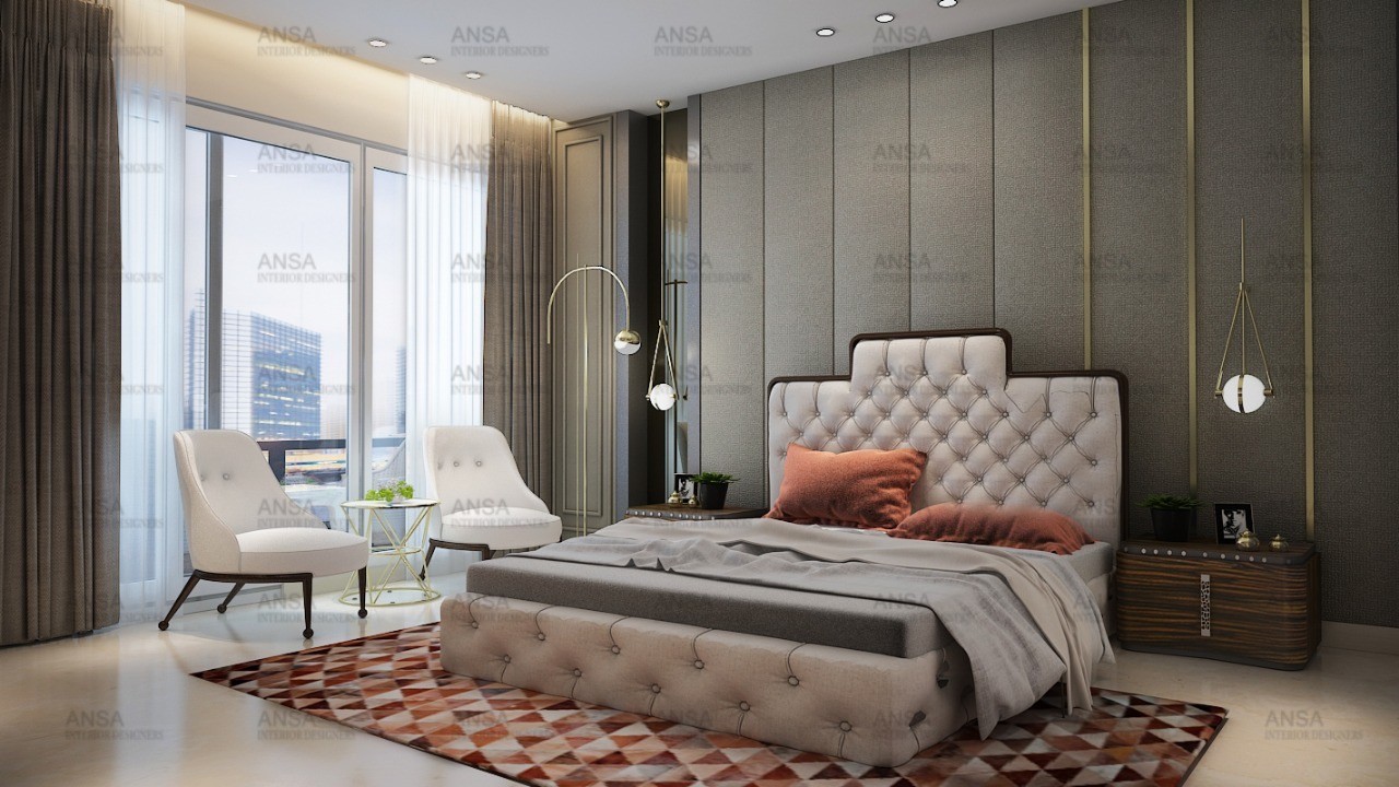 contemporary interior design with classic finish