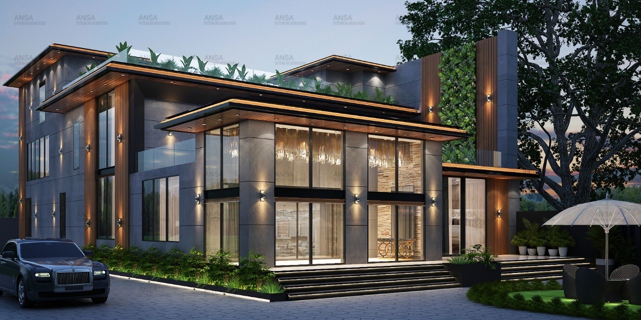 modern house facade design india