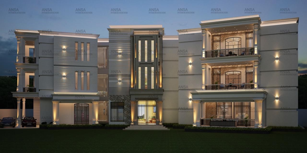modern residential facade design india