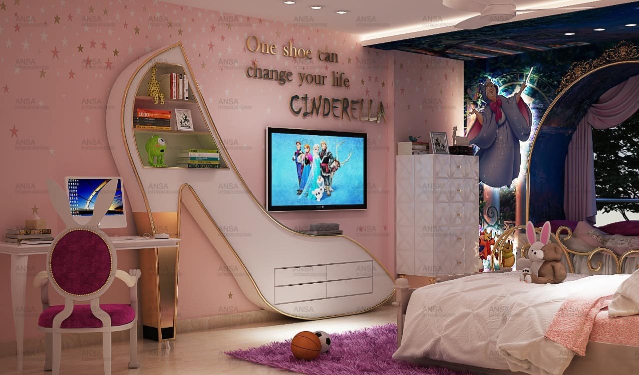 Bedroom Design Pink
