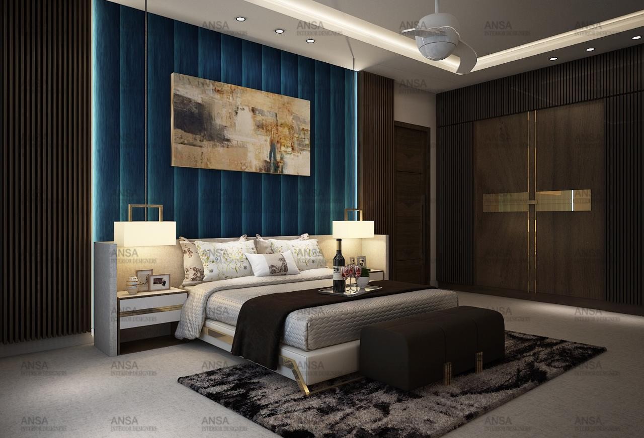 Bedroom with Wardrobe Design