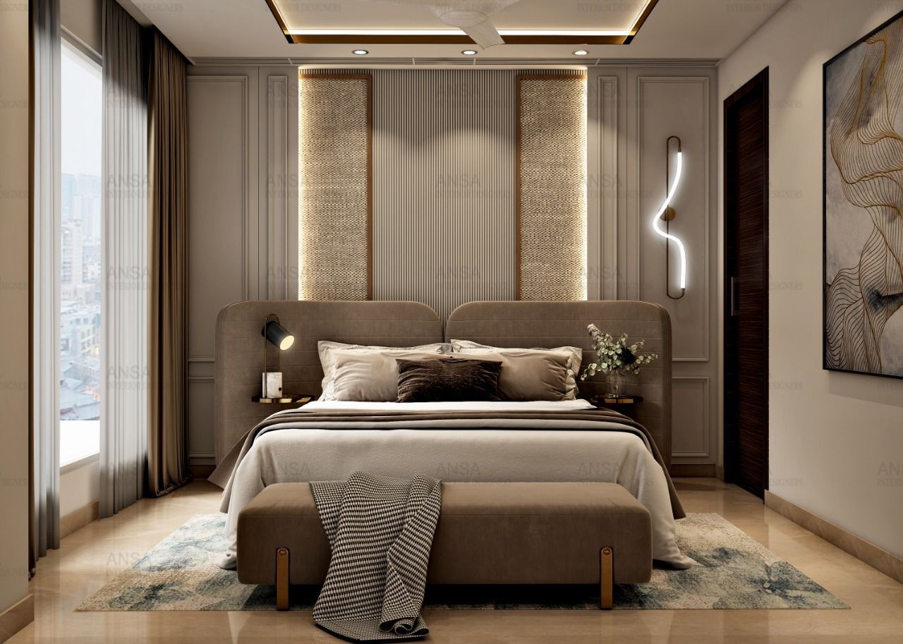 minimal luxury bedroom design